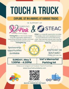 Touch A Truck 2026 Flyer